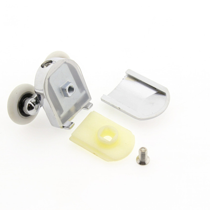 Ролики для душових кабін, подвійні, хромовані ( M-02 В )