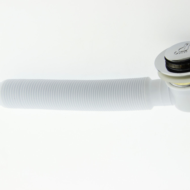 Донний клапан з гофрой, сифон для душової кабіни (ПУ01Г)