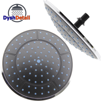 Лійка для душової кабіни, діаметром 250 мм ( Л-250 ) Шток з зовнішньою різьбою.