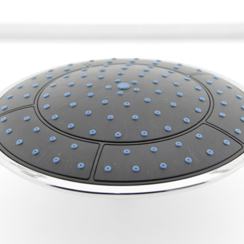 Лійка для душової кабіни, діаметром 250 мм ( Л-250 ) Шток з зовнішньою різьбою.