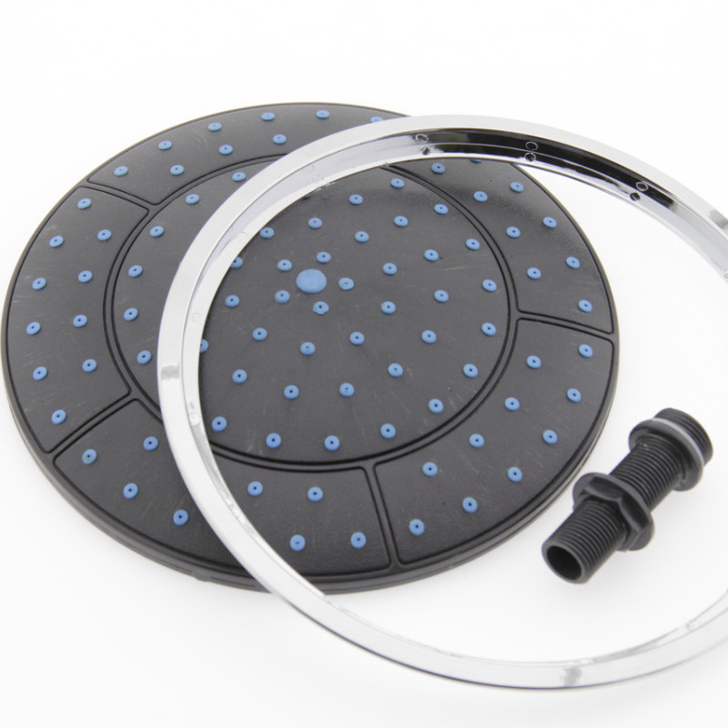 Лійка для душової кабіни, діаметром 250 мм ( Л-250 ) Шток з зовнішньою різьбою.