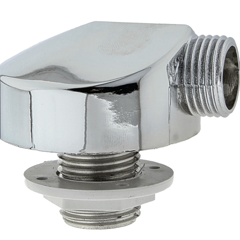 Куточок для душової кабіни, хромований (УД 01) для ручного душа