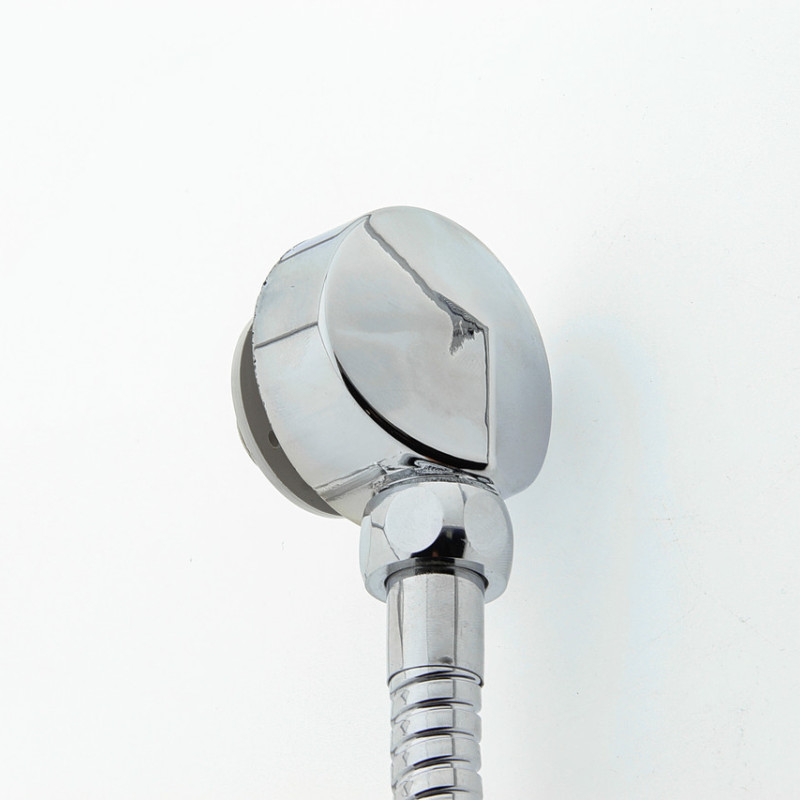 Куточок для душової кабіни, хромований (УД 01) для ручного душа