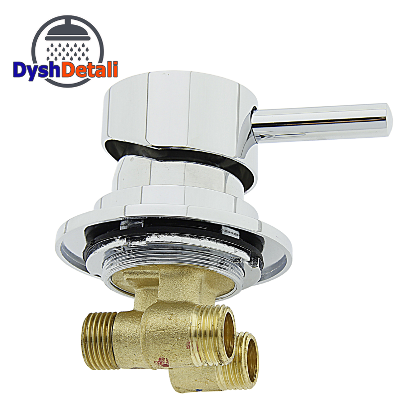 Змішувач для ванни (ДЖ6101) Вбудований у борт