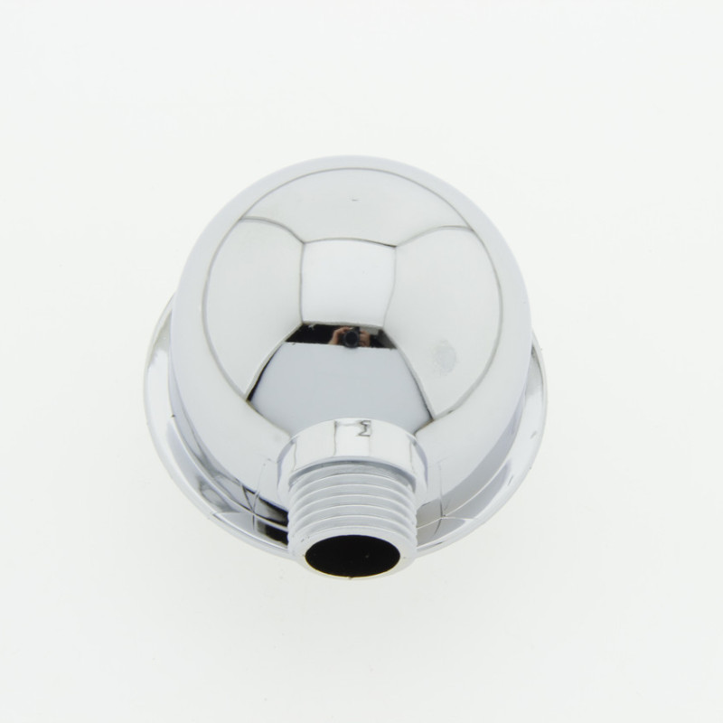 Куточок підключення душа (УД 02) хромований, з зовнішньою різьбою.