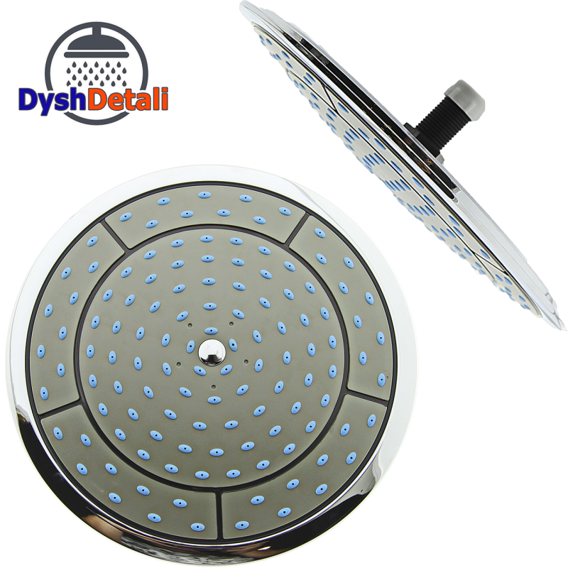 Лійка для душової кабіни, діаметром 245 мм ( Л-245 ) Шток з зовнішньою різьбою.