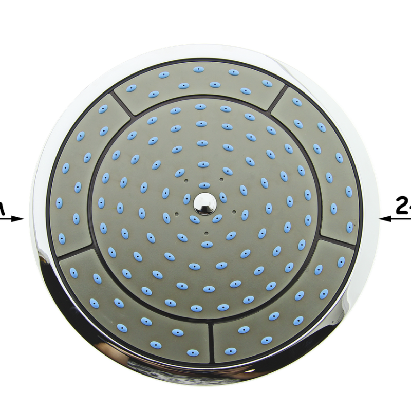 Лійка для душової кабіни, діаметром 245 мм ( Л-245 ) Шток з зовнішньою різьбою.