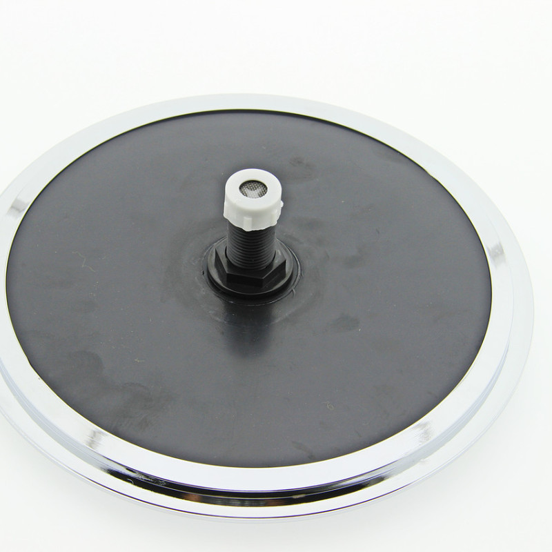 Лійка для душової кабіни, діаметром 245 мм ( Л-245 ) Шток з зовнішньою різьбою.