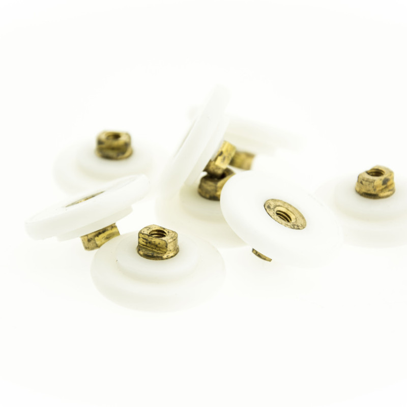 Коліщата для душової кабіни ( Р-26 ) 26 мм. і товщиною 4 мм.