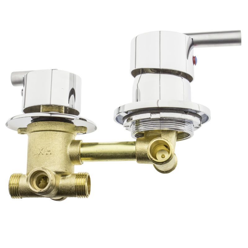 Змішувач для душової кабіни ( Г-4\10 ) на чотири положення під гайку у стійку душової кабіни