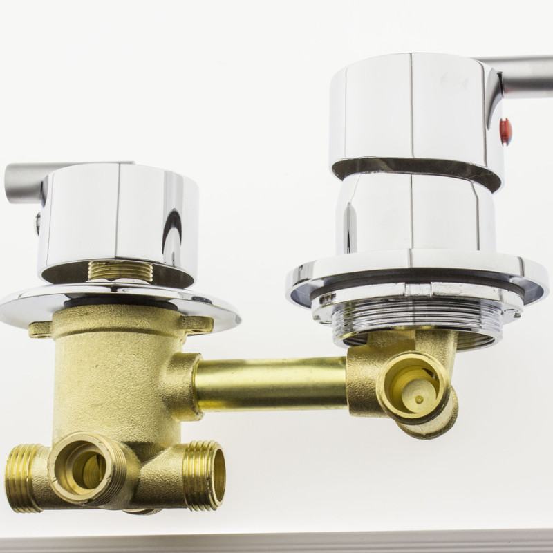 Змішувач для душової кабіни ( Г-4\10 ) на чотири положення під гайку у стійку душової кабіни