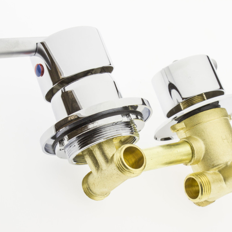 Змішувач для душової кабіни ( Г-4\10 ) на чотири положення під гайку у стійку душової кабіни