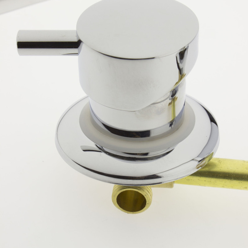 Змішувач для душової кабіни ( Г-3\14 ) на три положення під різьблення 14 см по центрам.