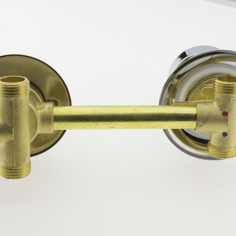 Змішувач для душової кабіни ( Г-3\14 ) на три положення під різьблення 14 см по центрам.