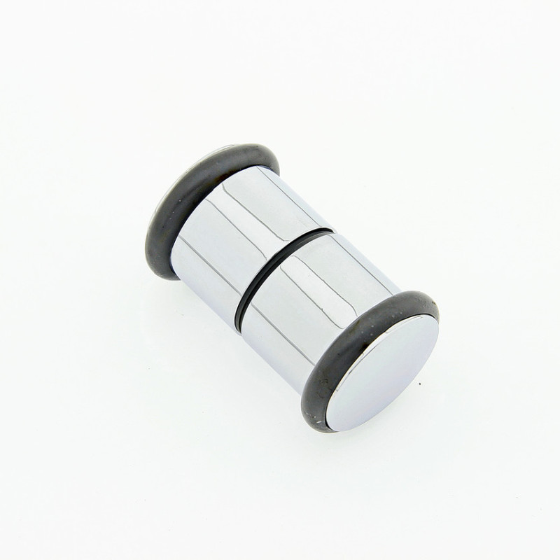 Ручка для дверей душової кабіни ( Н 07 ) Хромована, пластикова з гумовими вставками.