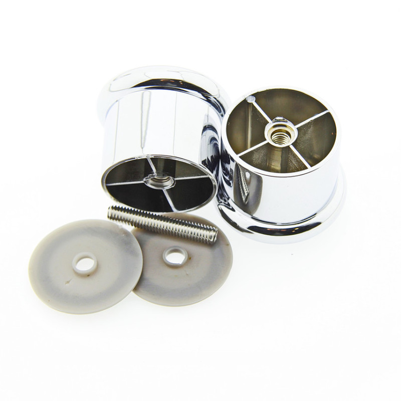 Ручка для душових кабін ( Н 04 ) Хромована, пластикові .