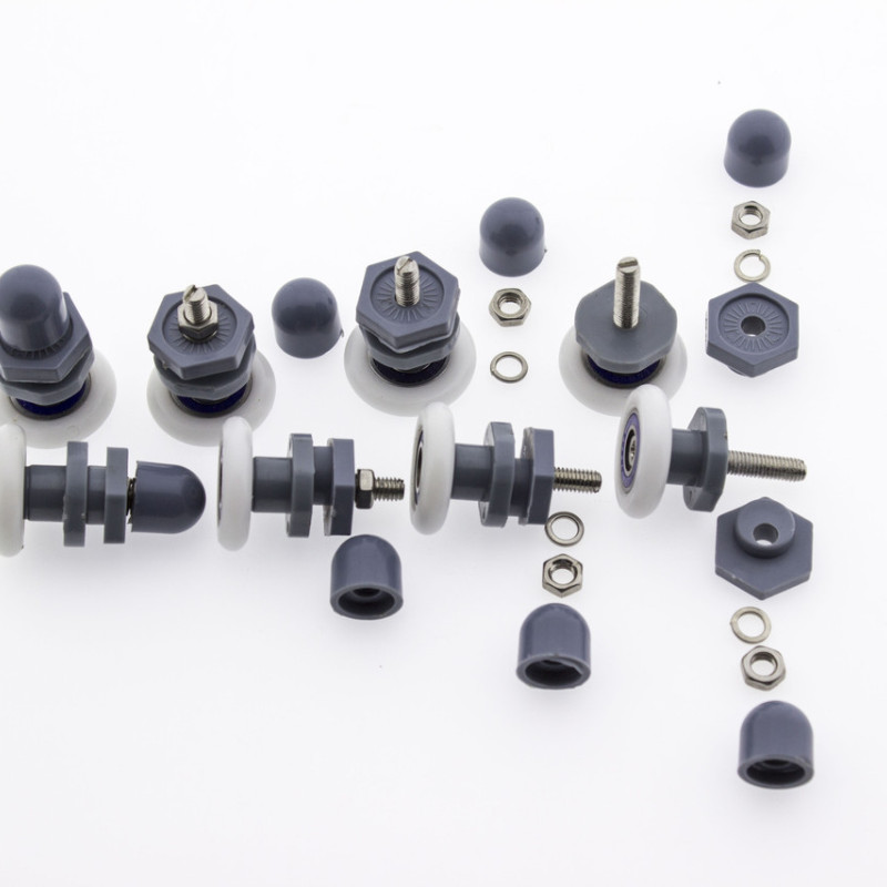 Ролики до душової кабіни оптом ( В-27 А ) Ціна за 10 штук 23 мм.