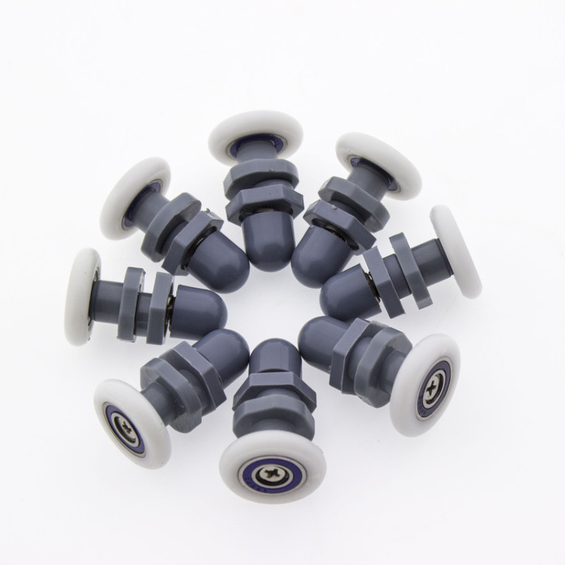 Ролики до душової кабіни оптом ( В-27 А ) Ціна за 10 штук 23 мм.