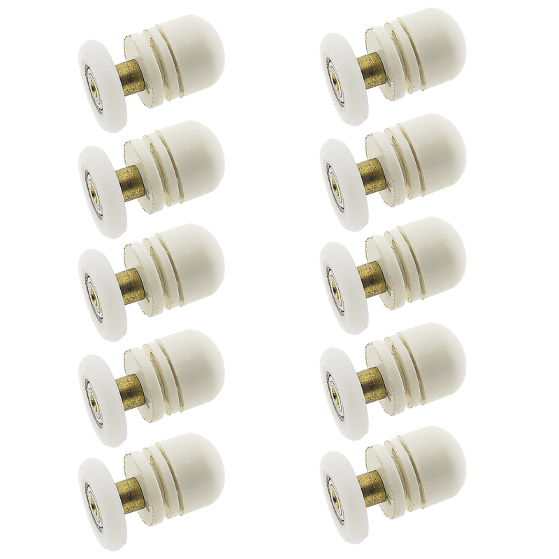 Ролики для душової кабіни оптом ( В06А ) ціна за 10 штук 19 мм.