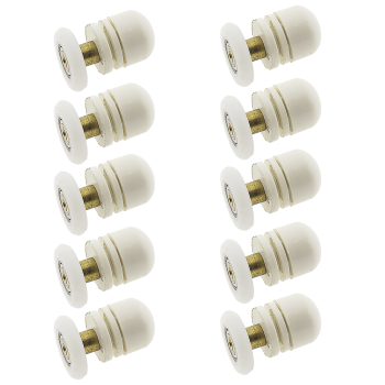 Ролики для душової кабіни оптом ( В06А ) ціна за 10 штук 28 мм.