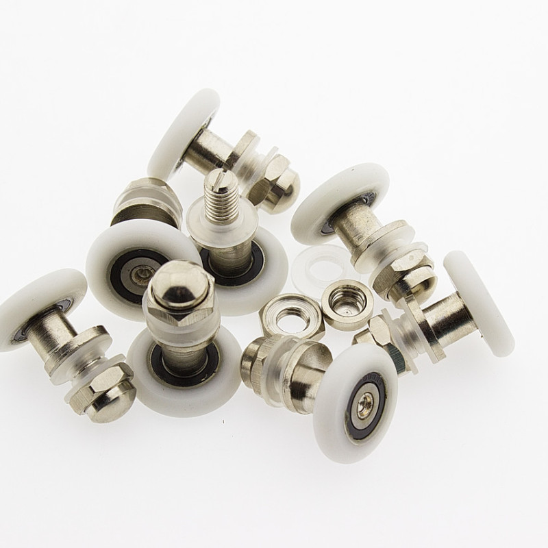 Ролики для душової кабіни оптом ( В-06 ) ціна за 10 штук 22 мм.