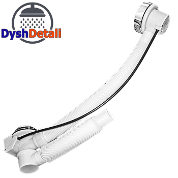 Сифон для душової кабіни, напівавтомат (ПАС 610)