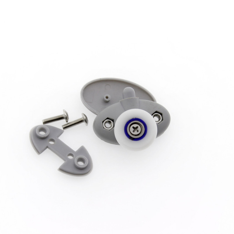 Ролики для душових кабін, одинарні на два отвори ( В39 А )