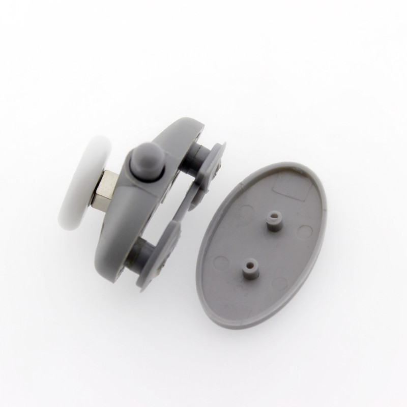 Ролики для душових кабін, одинарні на два отвори ( В39 А )