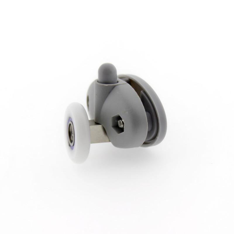 Ролики для душових кабін, одинарні на два отвори ( В39 А ) 26 мм.