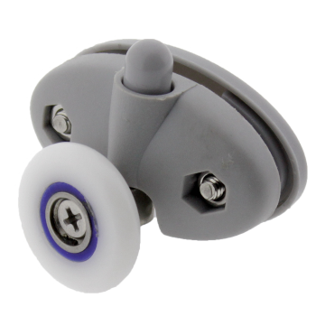 Ролики для душових кабін, одинарні на два отвори ( В39 А ) 28 мм.