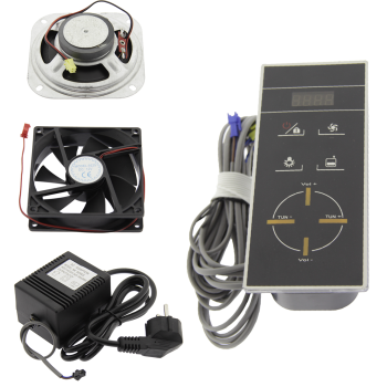 Пульт для душової кабіни (БУ 012 БЛ) сенсорний, чорний