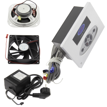 Пульт для душової кабіни (БО 05) кнопковий, квадратний.