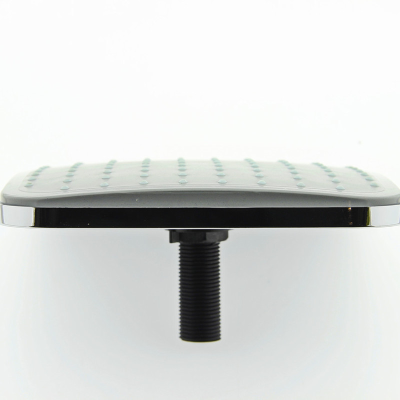 Лійка для душової кабіни, квадратна 180 мм. х 180 мм. ( Л-180\13 ) товщина 13 ммШток з зовнішньою різьбою.