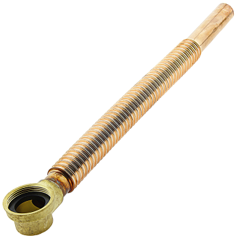 Гофра для клапана душової кабіни, з латуні