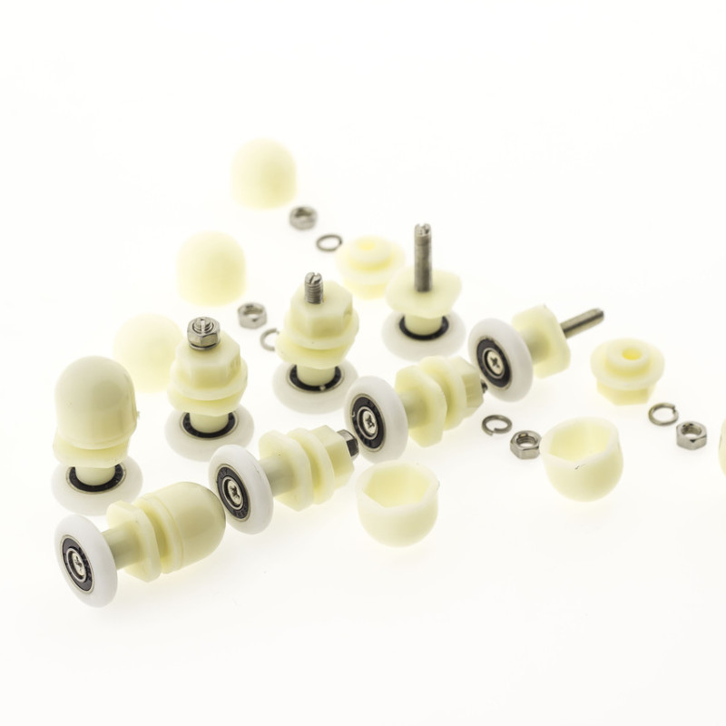 Ролики для душової кабіни оптом ( Х-06 А ) ціна за 10 штук 28 мм.