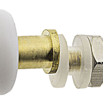 Ролики для душової кабіни з 8 мм посадковим отвором (В 06 С ) Латунний з ексцентриком 25 мм.