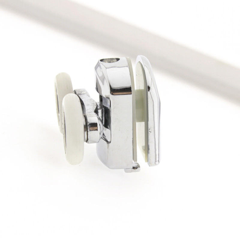 Ролики для душових кабін, подвійні, хромовані ( M-02 В ) 23 мм.