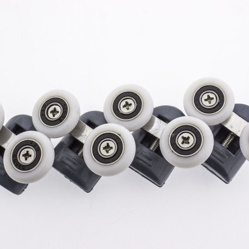 Ролики для душової кабіни подвійні верхні сірі ( В-43 С )