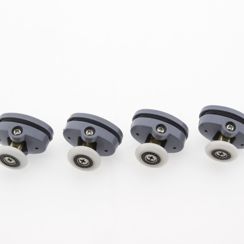 Ролики для душової кабіни одинарний на два отвори ( В-17 В ) 28 мм.