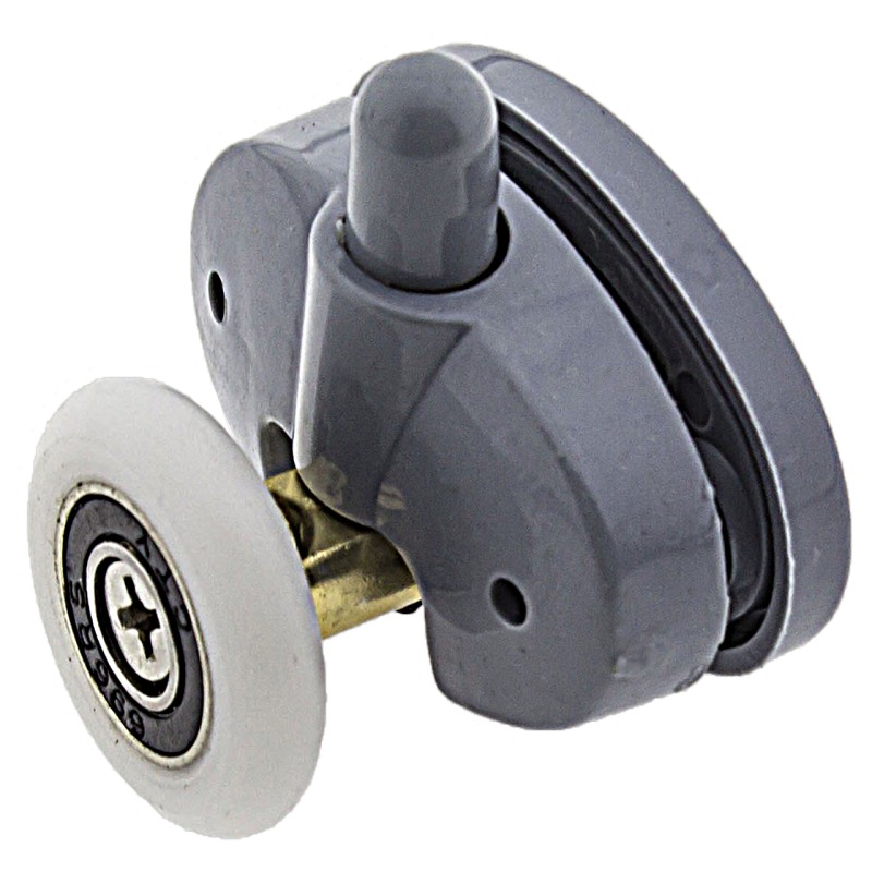 Ролики для душової кабіни одинарний на два отвори в склі ( В-17 A ) 23 мм