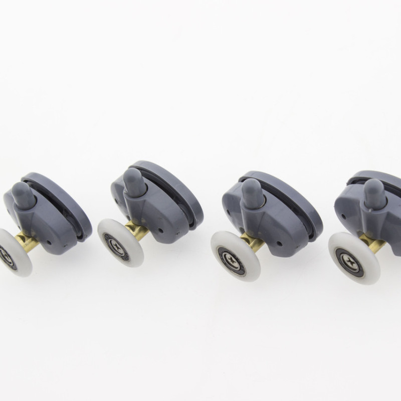 Ролики для душової кабіни одинарний на два отвори в склі ( В-17 A ) 23 мм