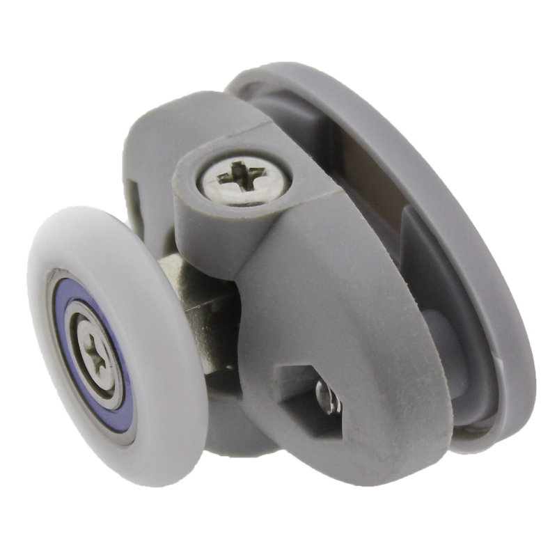 Ролики для душових кабін, на два отвори ( В39В ) 28 мм.