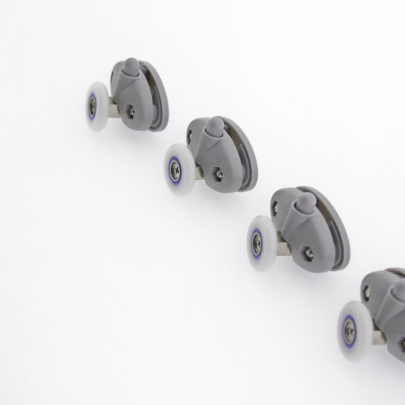 Ролики для душових кабін, на два отвори ( В39В ) 28 мм.