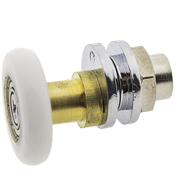 Ролики для душової кабіни металевий, ексцентриковий, латунний ( ХД028 ) 19 мм.