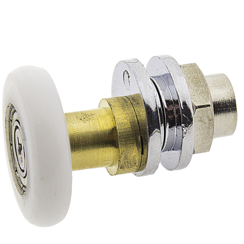 Ролики для душової кабіни металевий, ексцентриковий, латунний ( ХД028 ) 19 мм.