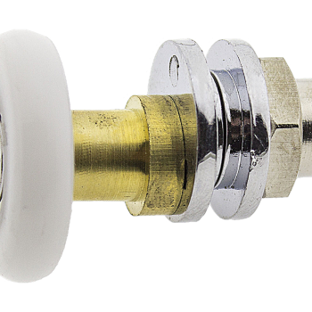 Ролики для душової кабіни металевий, ексцентриковий, латунний ( ХД028 ) 19 мм. 22 мм.