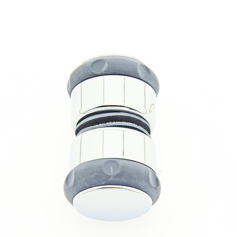 Ручка для дверей душової кабіни ( Н 09 ) Хромована, пластикова з гумовими вставками.