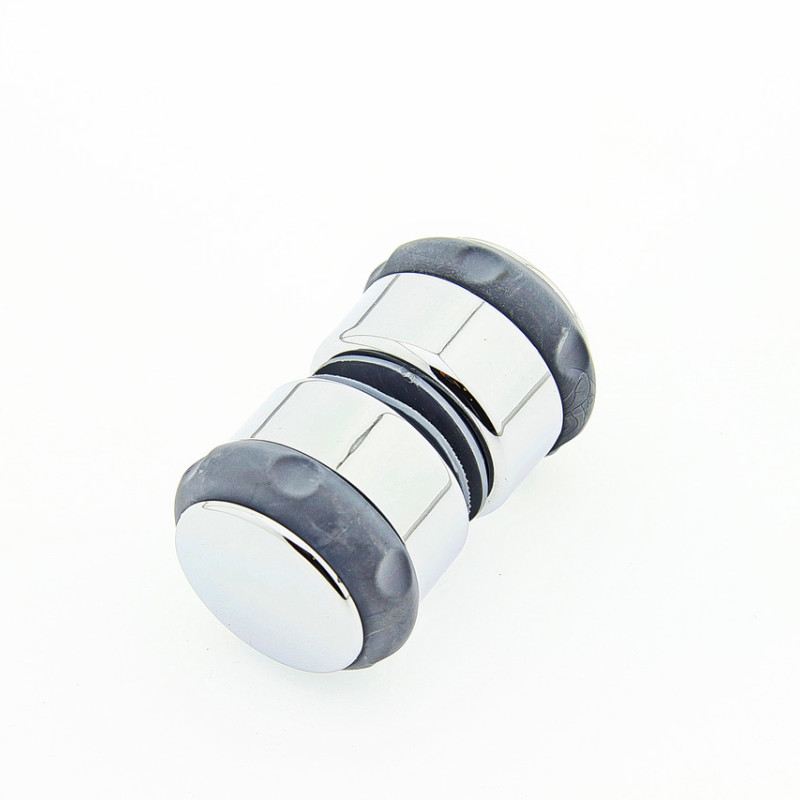 Ручка для дверей душової кабіни ( Н 09 ) Хромована, пластикова з гумовими вставками.