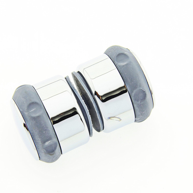 Ручка для дверей душової кабіни ( Н 09 ) Хромована, пластикова з гумовими вставками.