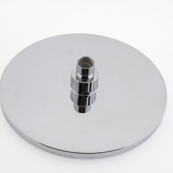 Лійка верхня, стельова для душу діаметром 200 мм. ( Л-200Г ) з поворотним шарніром, пластикова.